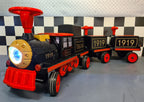 Véhicule électrique enfant train 12 V avec 2 wagons – Urban Rider Pro