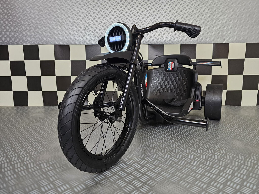 Véhicule électrique enfant trike 24 V noir – Street Rider Pro
