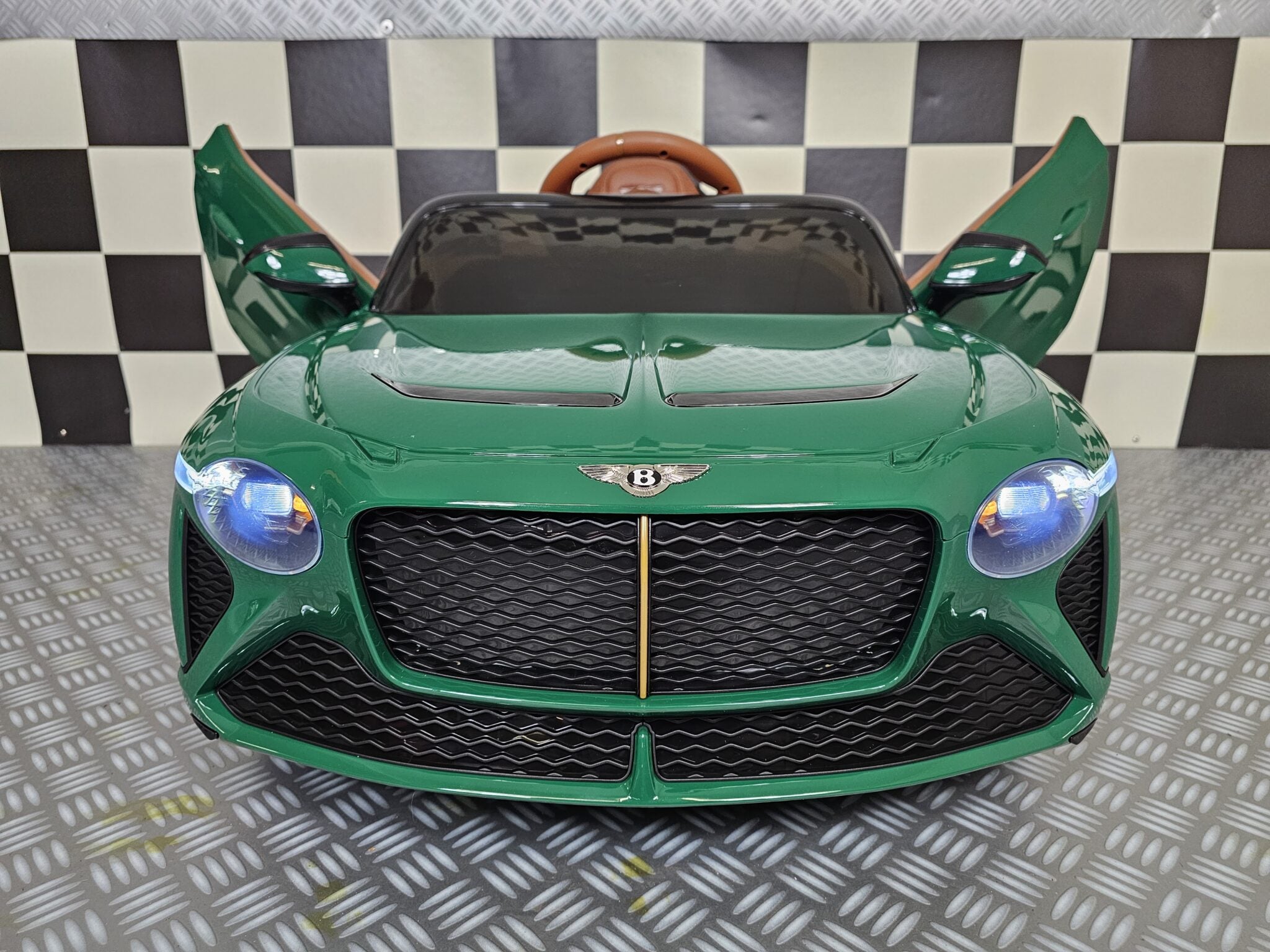Voiture électrique enfant Bentley Bacalar 12 V métallisé vert – Royal Drive – vue 2