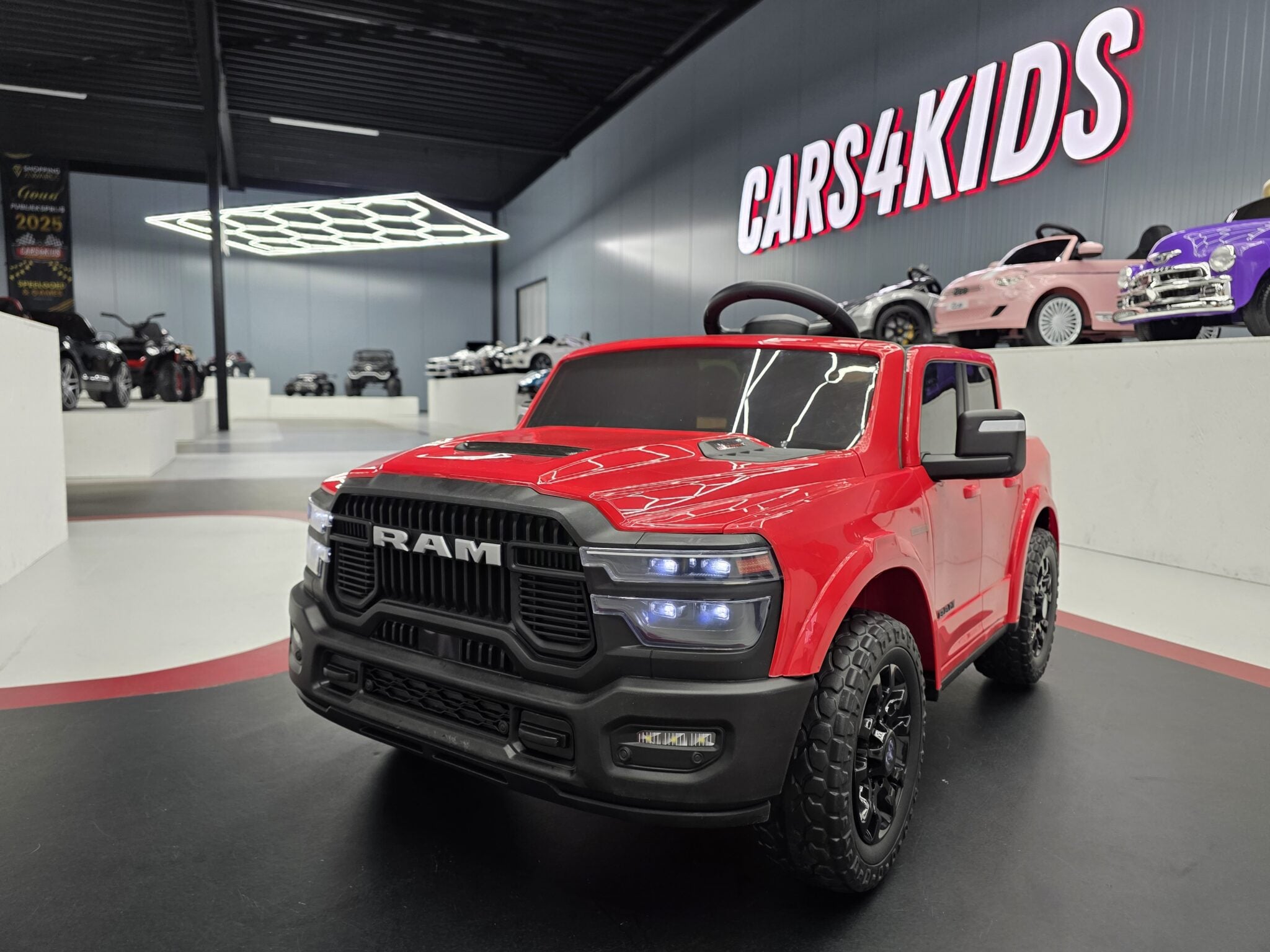 Voiture électrique enfant Dodge RAM 12 V rouge – Adventure Rider