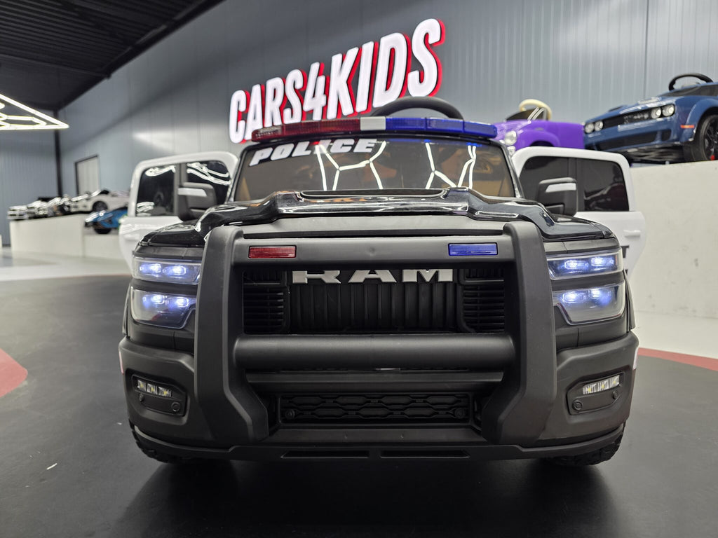 Voiture électrique enfant Dodge RAM police 12 V – Urban Patrol – vue 2
