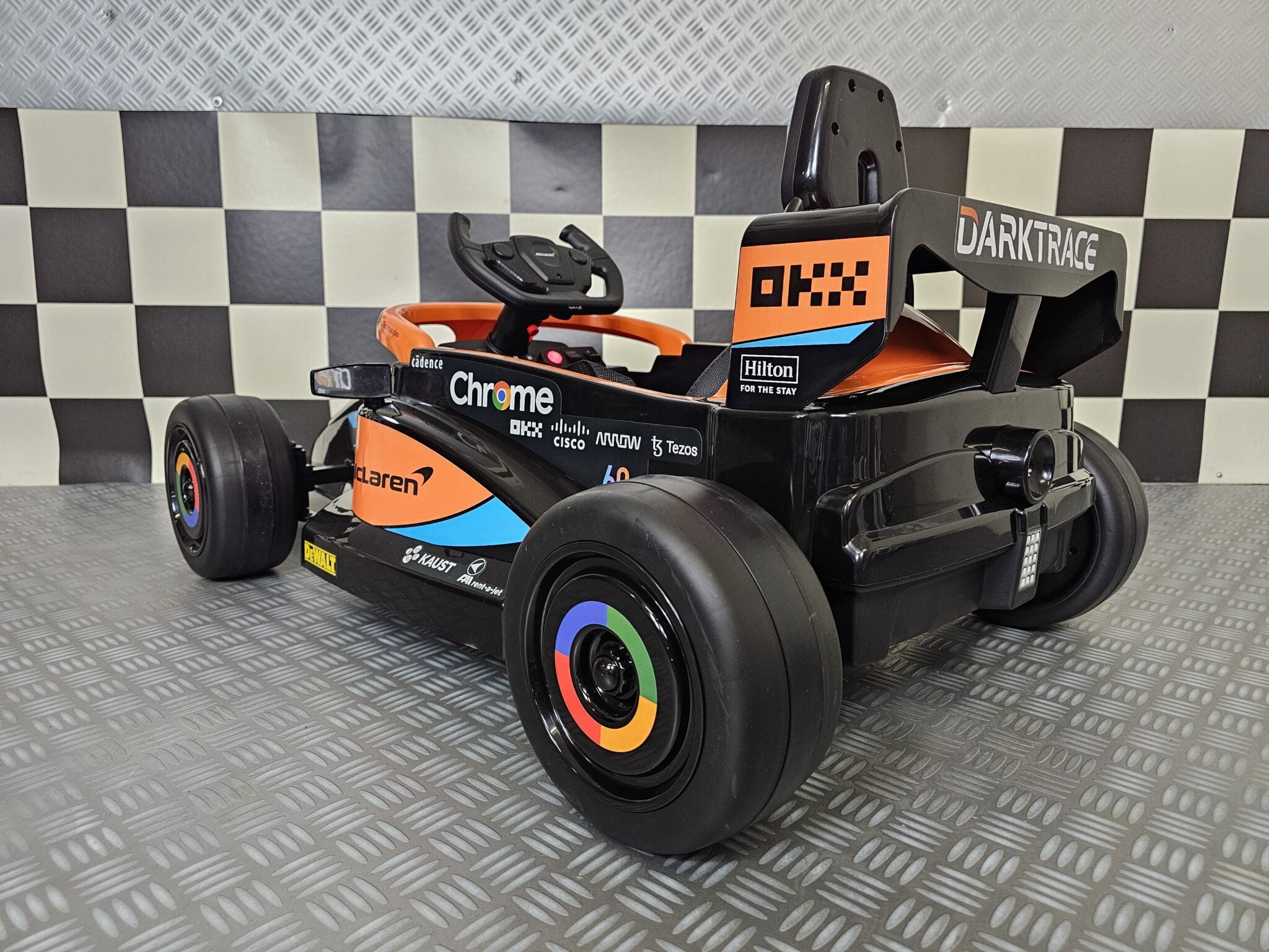 Voiture électrique enfant McLaren formula 1 12 V – Racing Star – vue 5