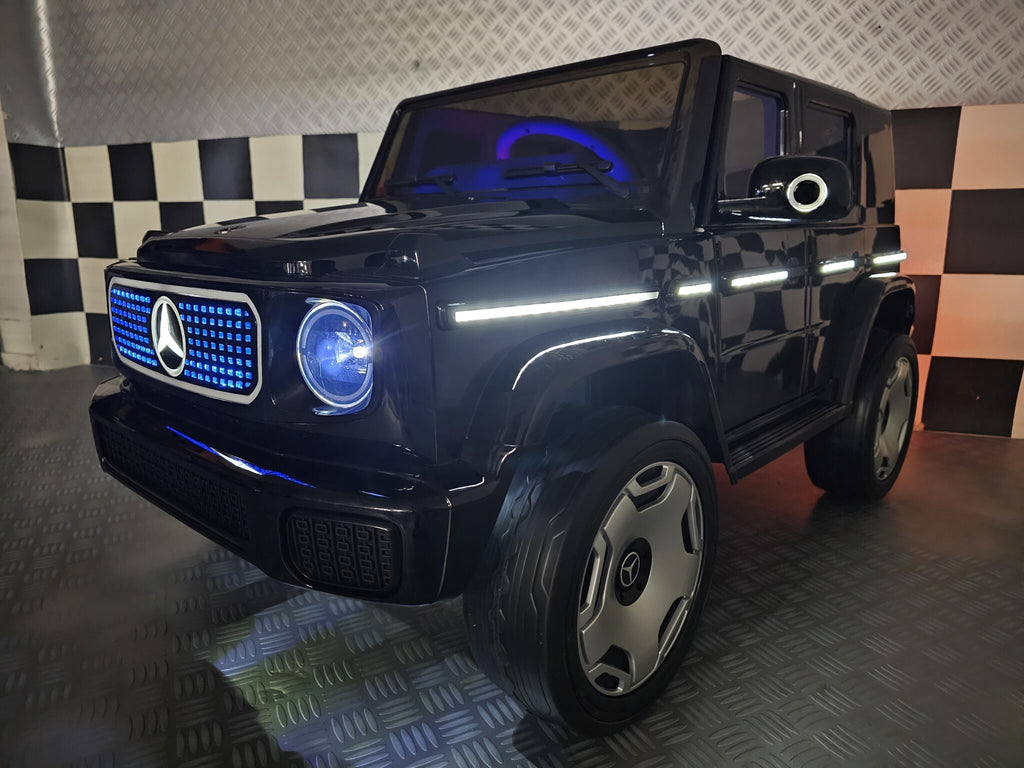 Voiture électrique enfant Mercedes EQG noir 12 V – Urban Rider – vue 12