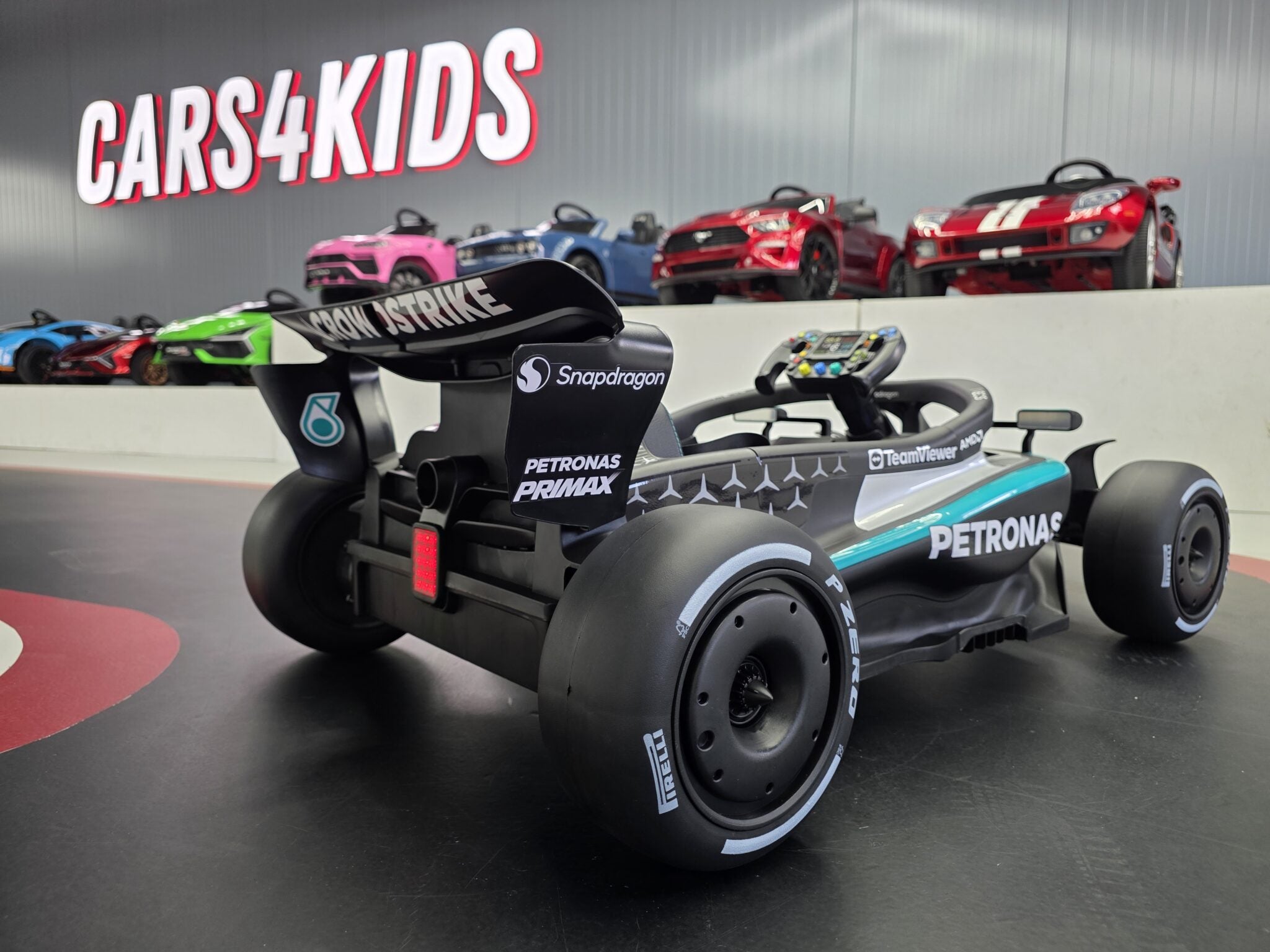 Voiture électrique enfant Mercedes Formula 1 12 V – Racing Star – vue 4