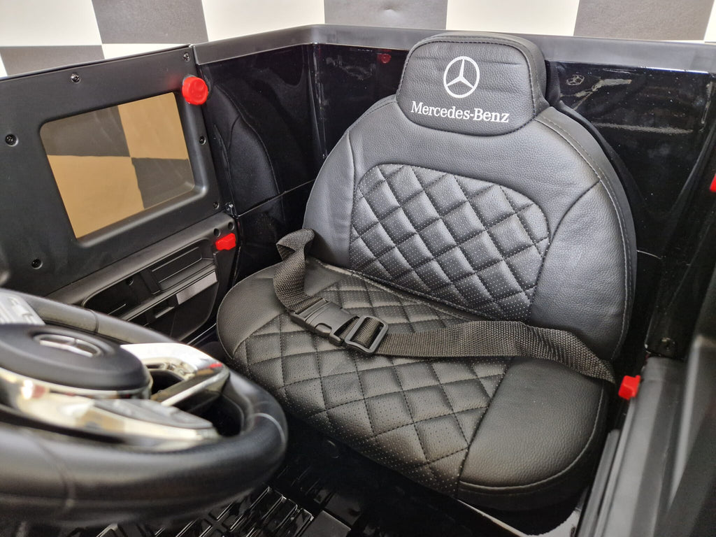 Voiture électrique enfant Mercedes G500 noir métallisé – Urban Rider – vue 10