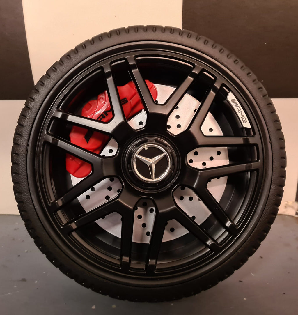 Voiture électrique enfant Mercedes GLC 63 AMG 1 place noir métallisé – Adventure Rider – vue 10