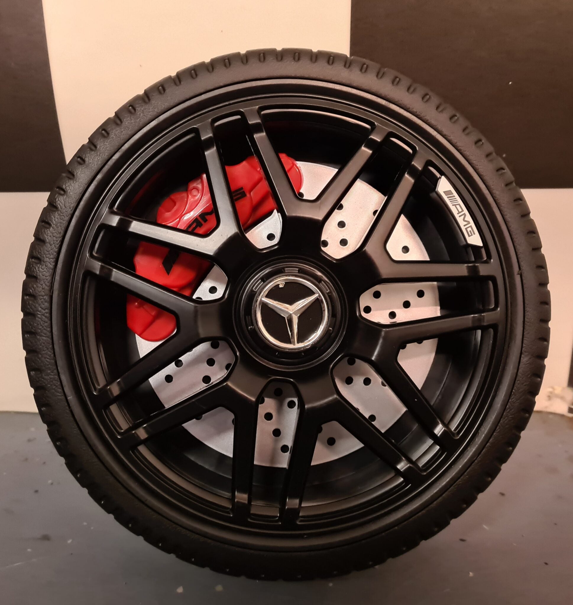 Voiture électrique enfant Mercedes GLC 63 AMG 1 place noir métallisé – Adventure Rider – vue 10
