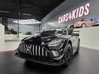 Voiture électrique enfant Mercedes GT3 AMG noir métallisé – Racing Star