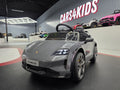 Voiture électrique enfant Porsche Taycan 1 place 12 V gris – Racing Star
