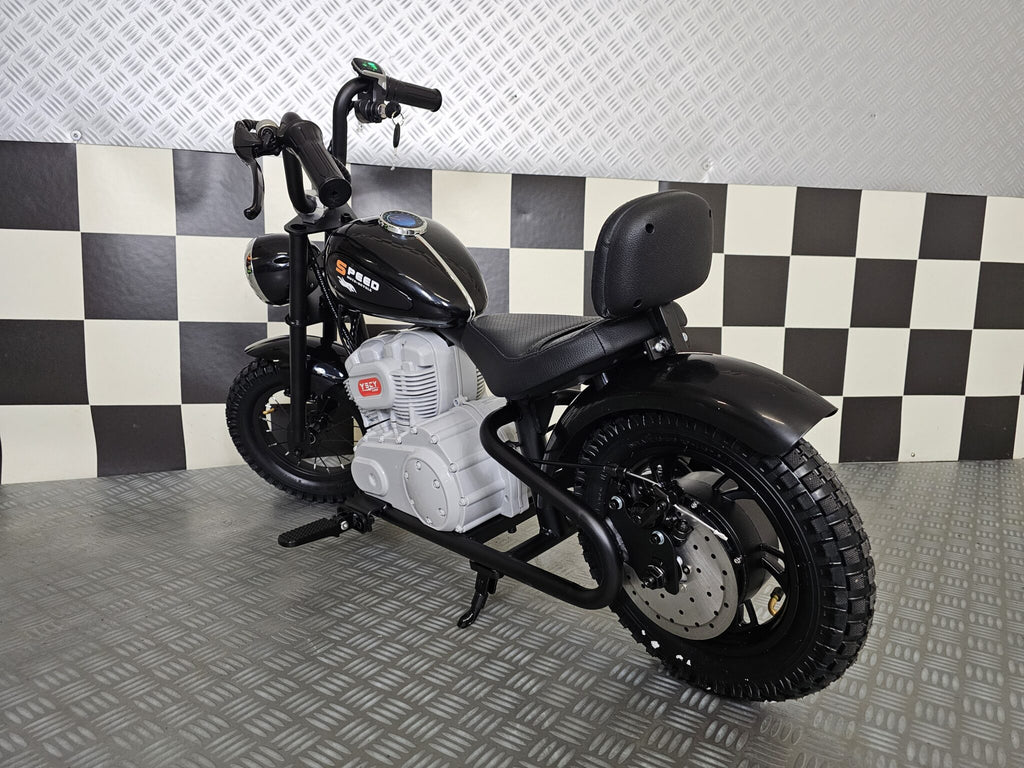 Véhicule électrique enfant Chopper 24 V noir – Street Rider Pro – vue 5