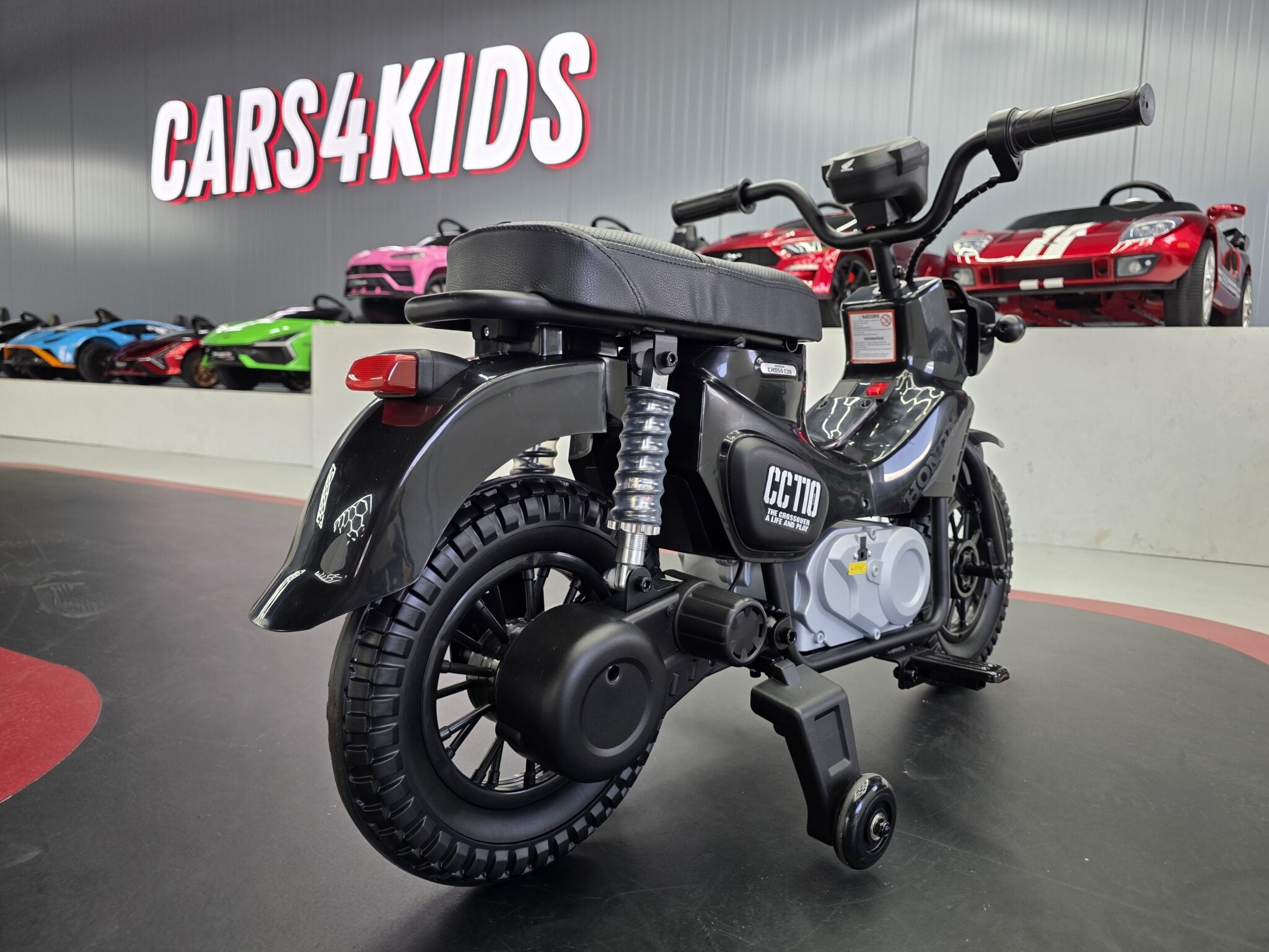 Moto électrique enfant Honda Cross Cub 110 12 V noir – Dirt Rider – vue 4