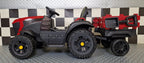 Tracteur électrique enfant Farmer 12 V rouge avec télécommande – Little Farmer – vue 4