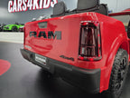 Voiture électrique enfant Dodge RAM 12 V rouge – Adventure Rider – vue 7