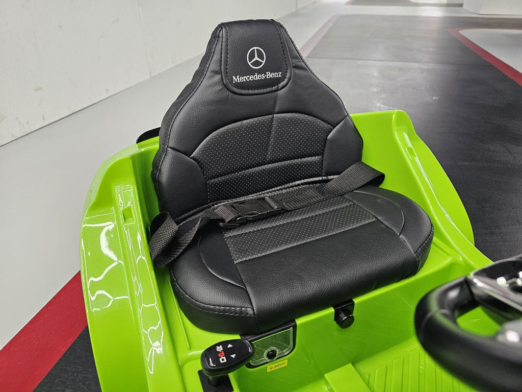Voiture électrique enfant Mercedes CLA 45 vert – Urban Rider – vue 8