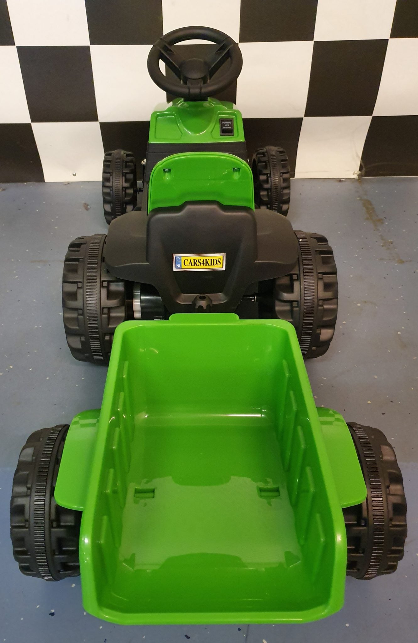 Tracteur électrique enfant 6 V vert – Mini Farmer – vue 5