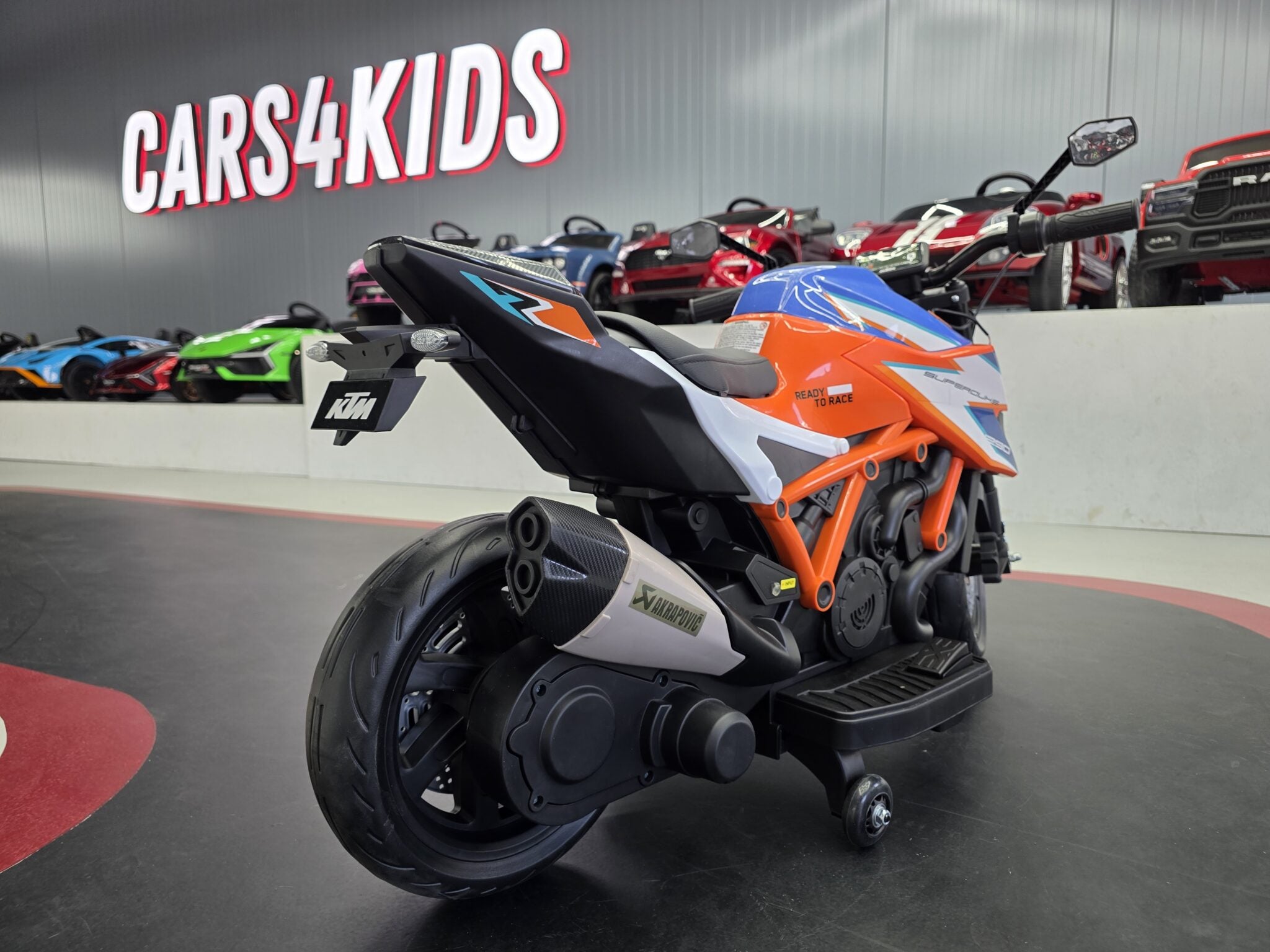 Moto électrique enfant KTM 1290 Superduke 12 V – Street Rider – vue 5