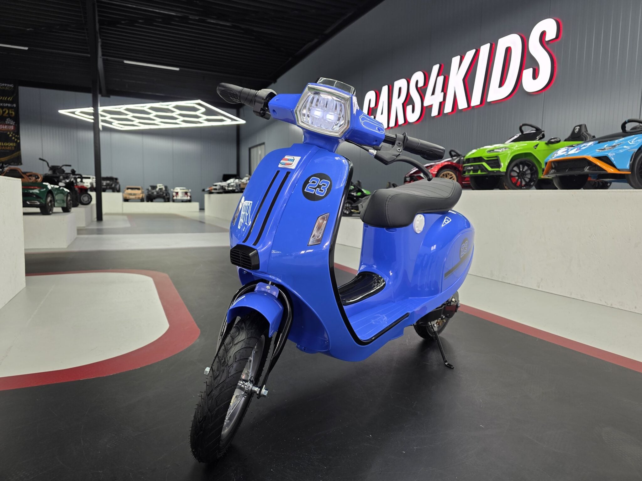 Scooter électrique enfant bleu 24V – Street Rider Pro
