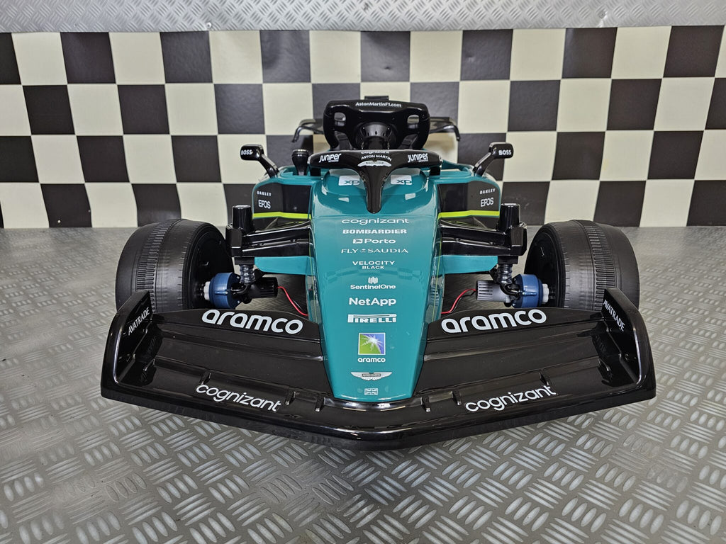 Voiture électrique enfant Aston Martin Formula 1 24 V – Racing Star Pro – vue 3