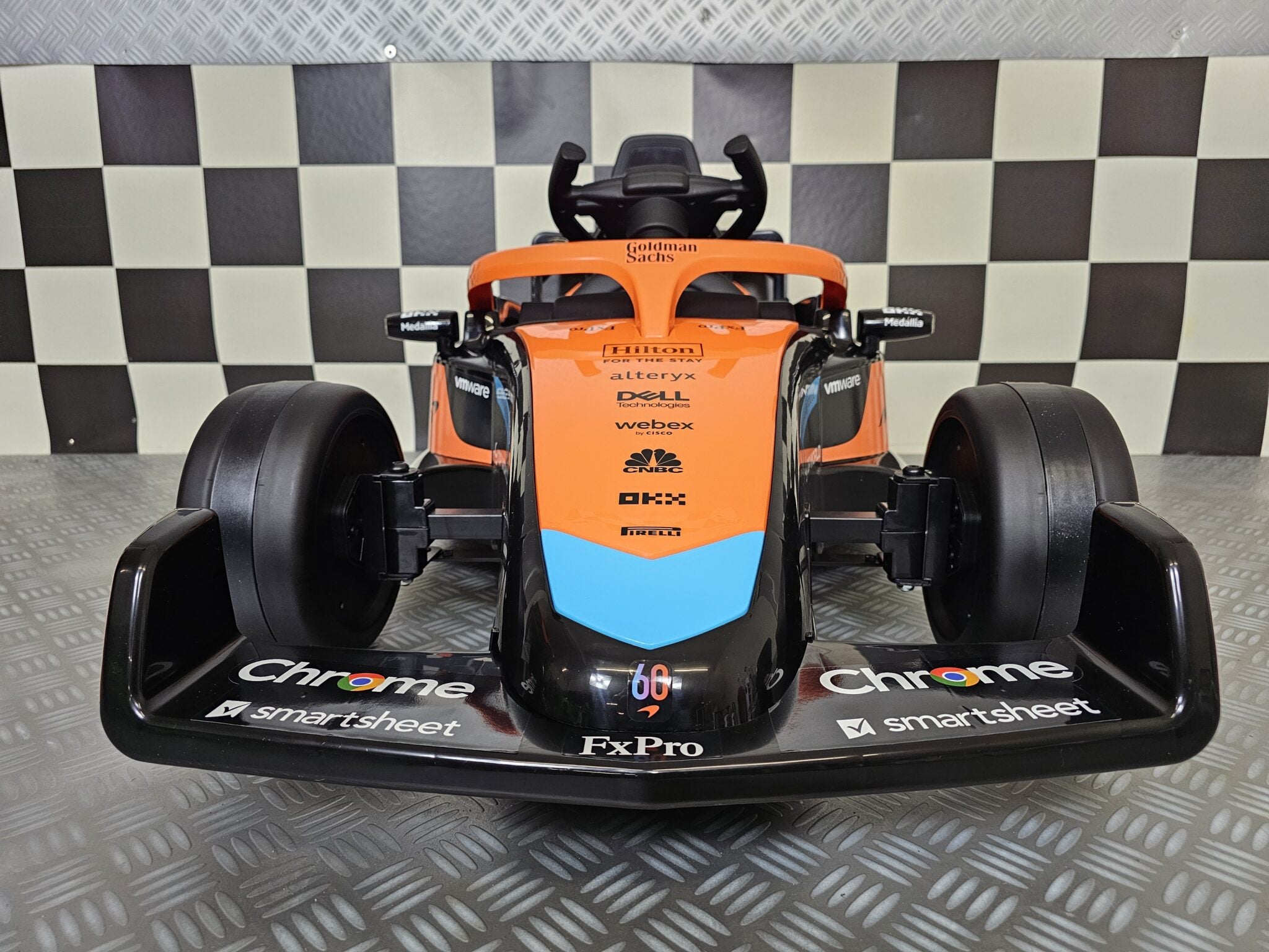 Voiture électrique enfant McLaren formula 1 12 V – Racing Star – vue 3