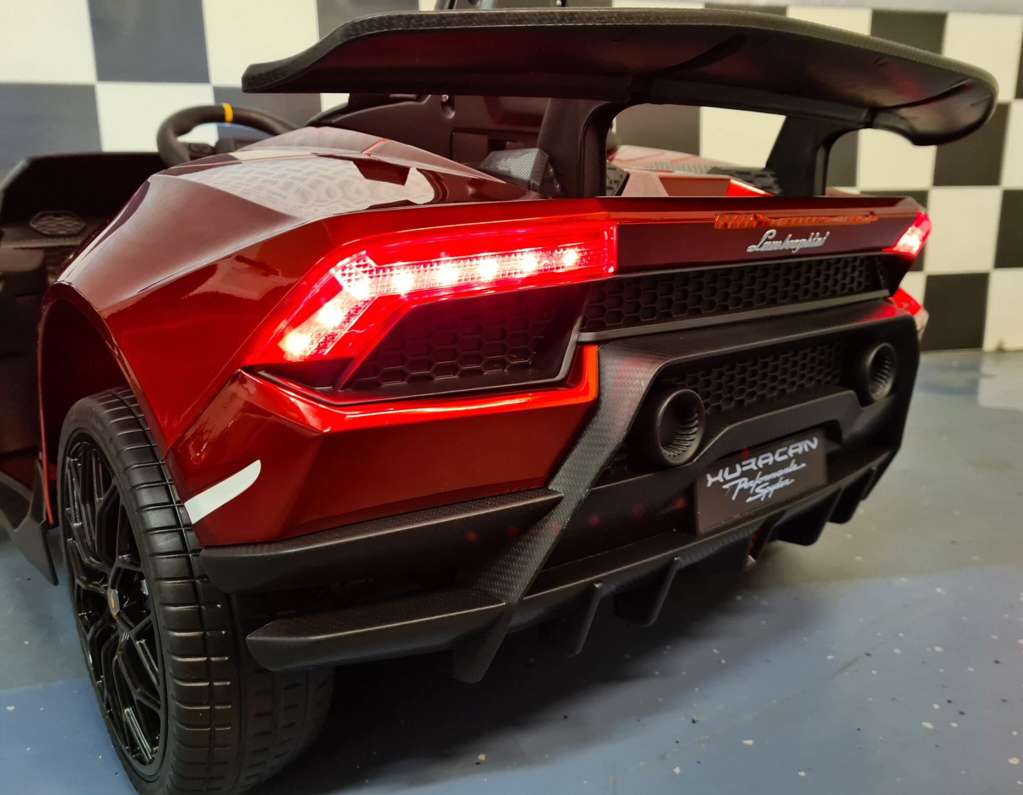 Voiture électrique enfant Lamborghini Huracan 12 V avec télécommande – Racing Star – vue 8