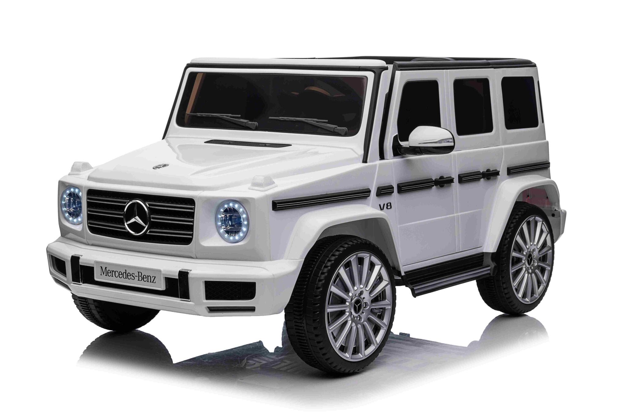 Voiture électrique enfant Mercedes G500 blanc 12 V – Urban Rider