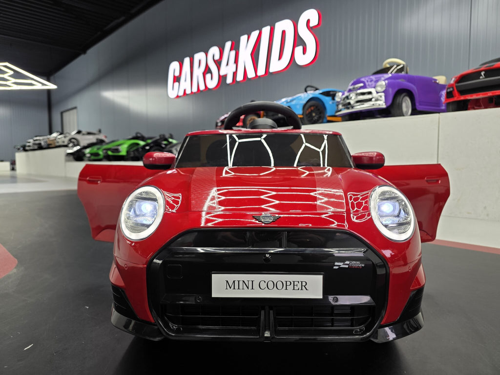 Voiture électrique enfant Mini Cooper S 12 V rouge métallisé – Urban Rider – vue 2