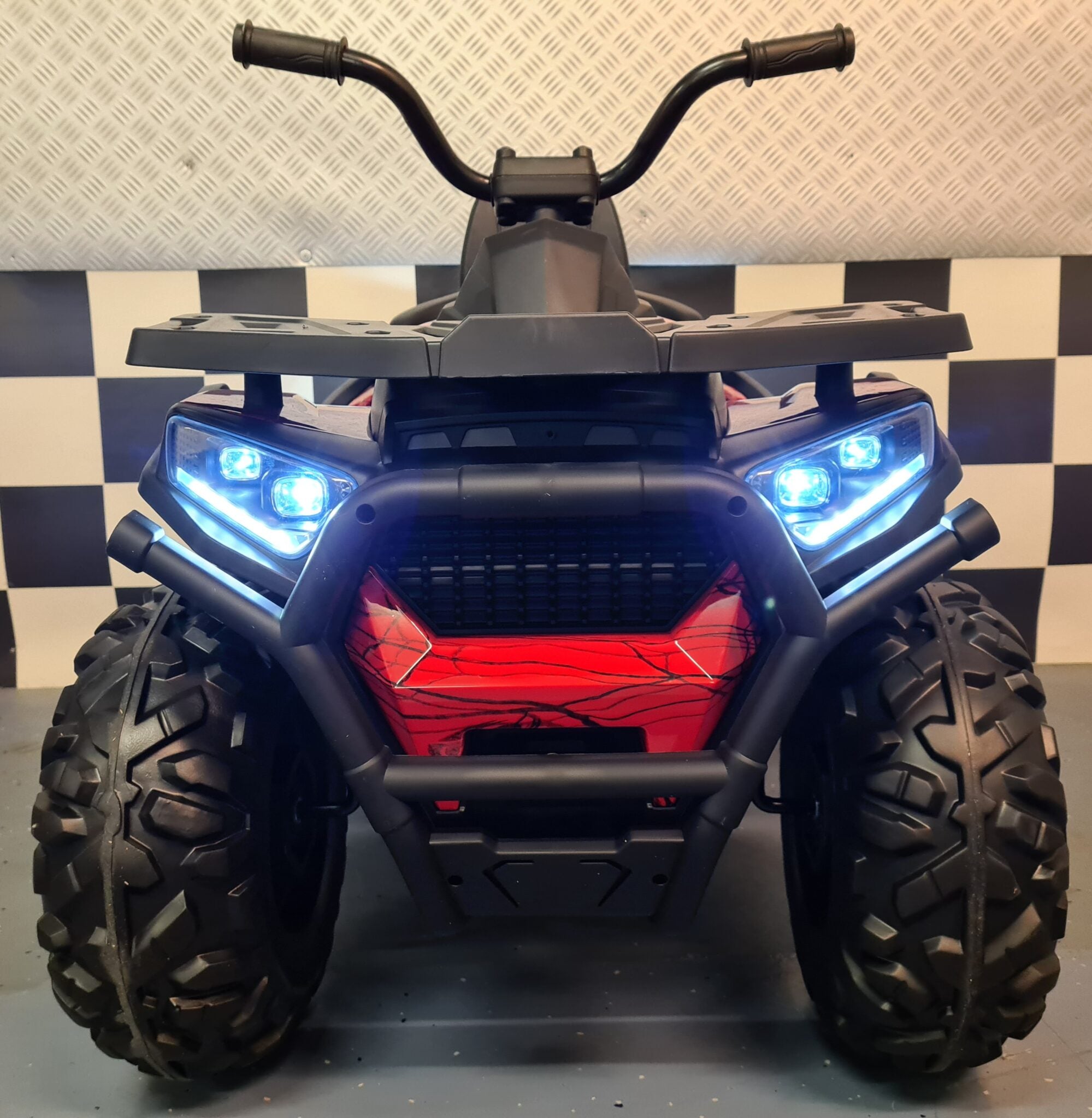 Quad électrique enfant Spider 12 V rouge – Mini Raptor – vue 10