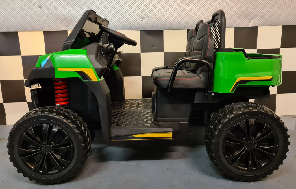 Tracteur électrique enfant Farmer Truck 4x4 12 V avec télécommande – Little Farmer – vue 4