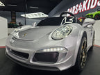 Voiture électrique enfant Porsche RUF 24 V argent métallisé – Urban Rider Pro – vue 6
