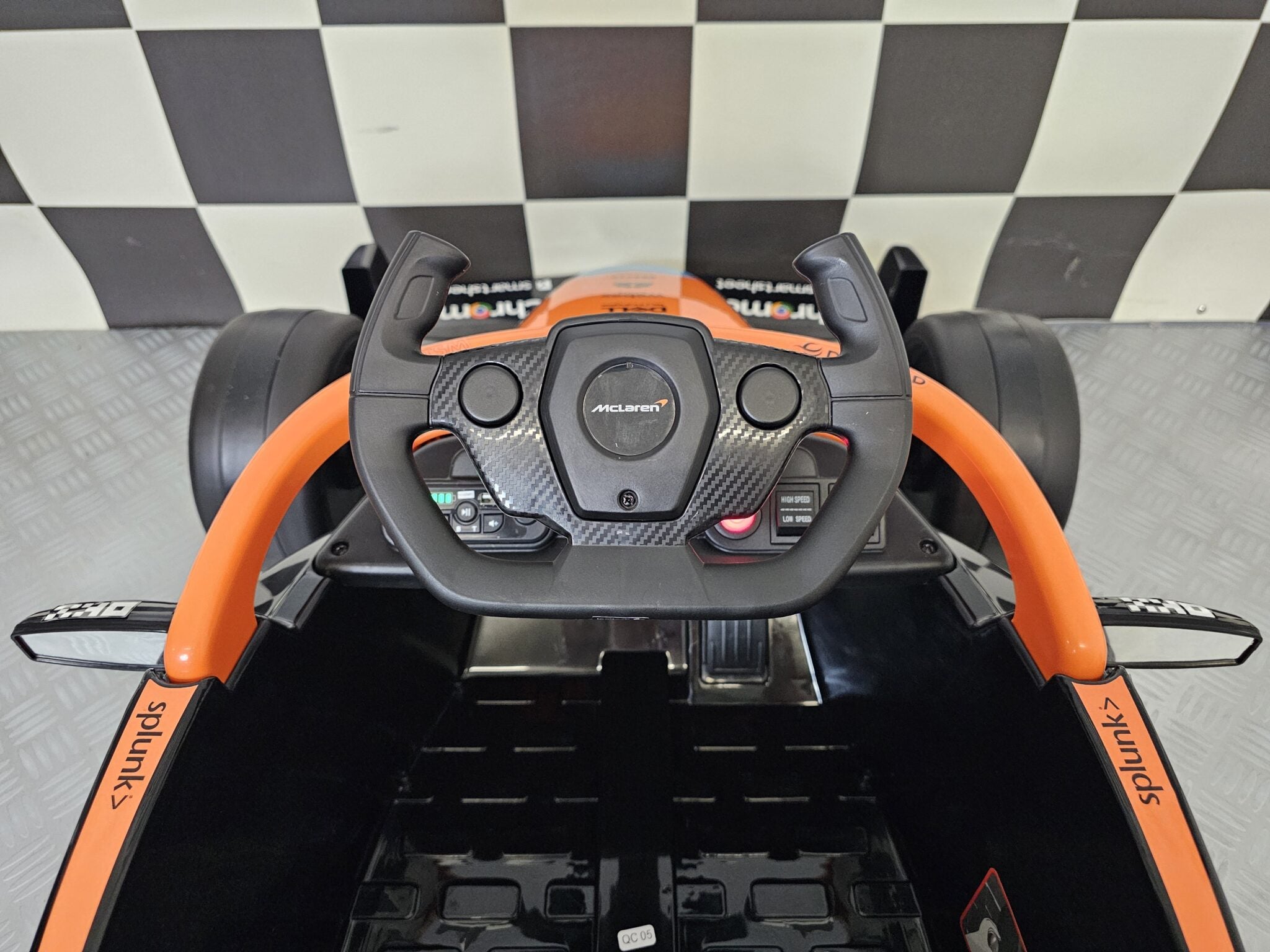 Voiture électrique enfant McLaren formula 1 12 V – Racing Star – vue 8