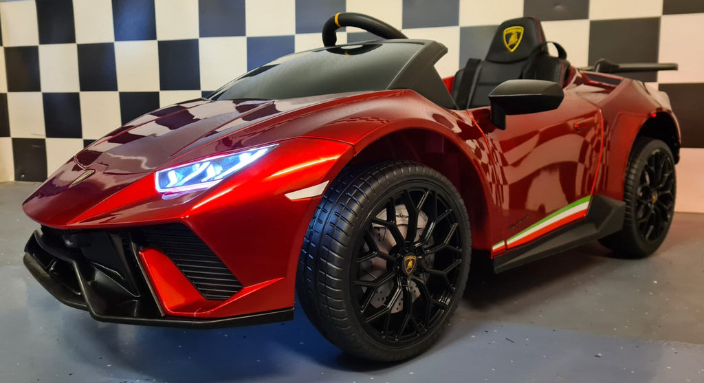 Voiture électrique enfant Lamborghini Huracan 12 V avec télécommande – Racing Star – vue 2