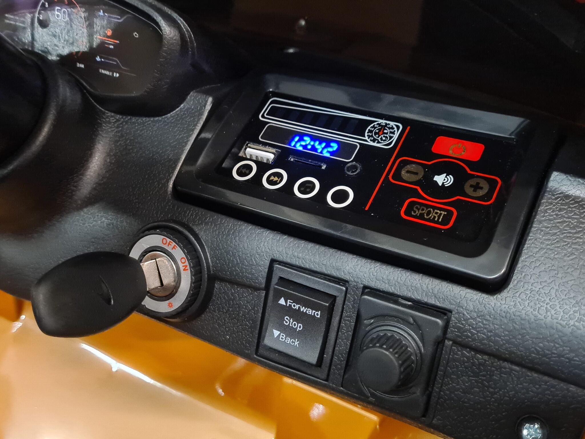 Voiture électrique enfant 12V McLaren 620 GT avec télécommande – Racing Star – vue 11