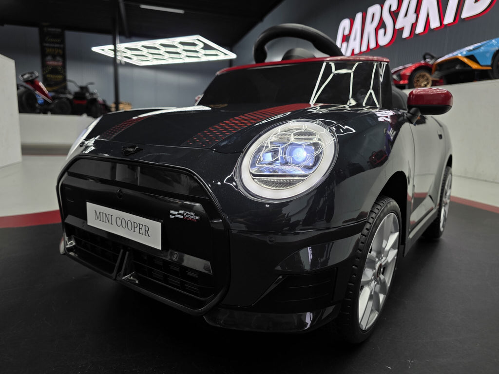 Voiture électrique enfant Mini Cooper S 12 V noir métallisé – Urban Rider – vue 6