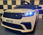 Voiture électrique enfant Range Rover Velar 12 V avec télécommande blanc – Adventure Rider
