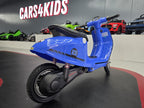 Scooter électrique enfant bleu 24V – Street Rider Pro – vue 4