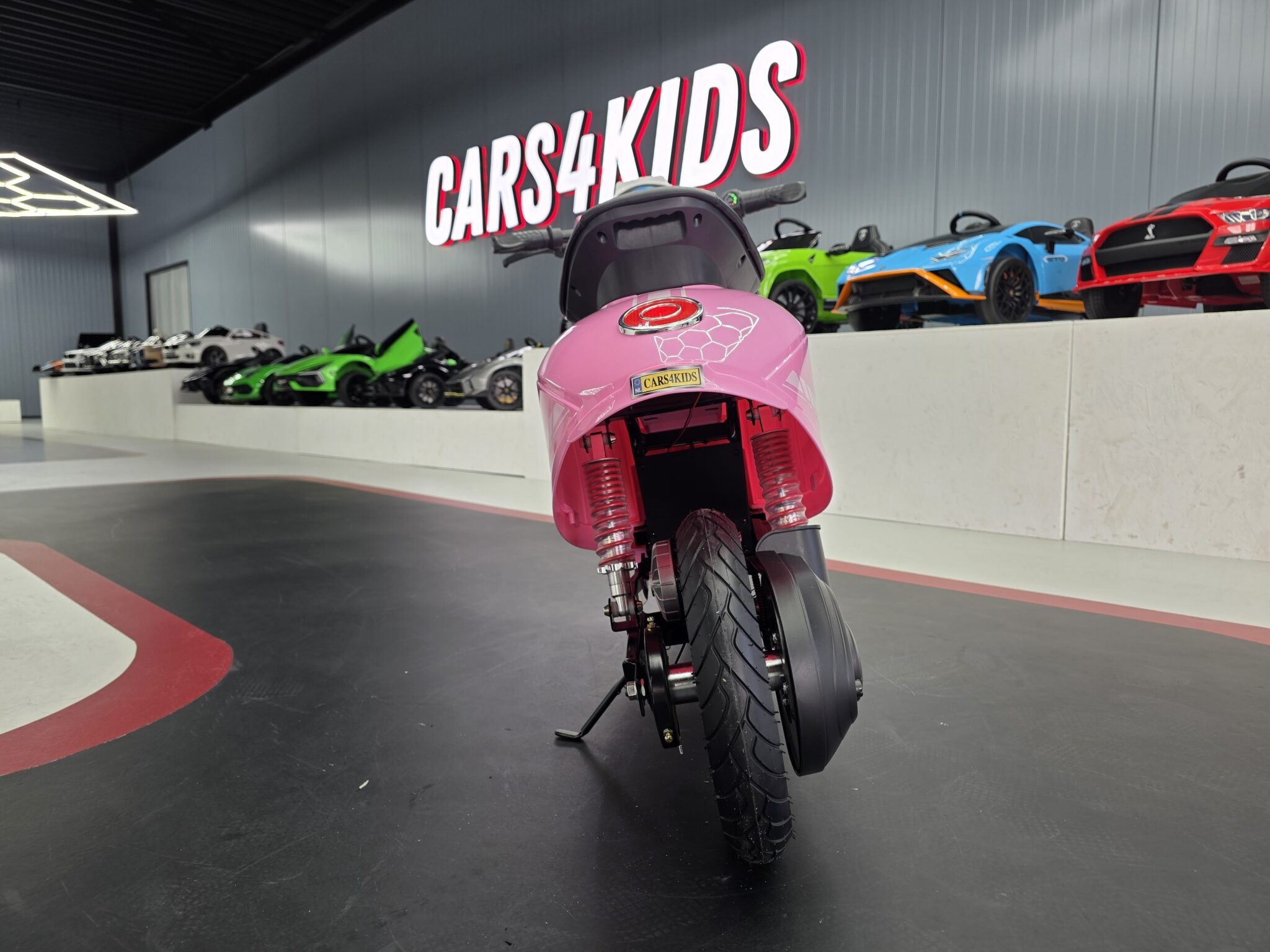 Scooter électrique enfant 24 V rose – Street Rider Pro – vue 5
