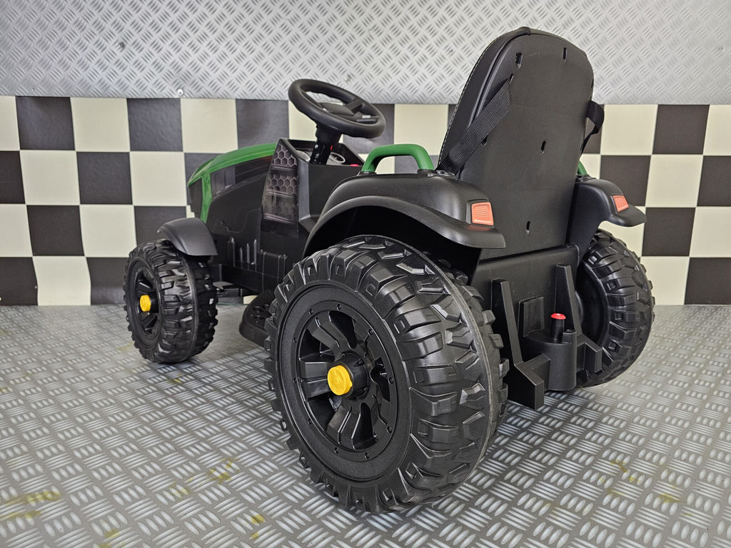 Tracteur électrique enfant Farmer 12 V vert avec télécommande – Little Farmer – vue 5