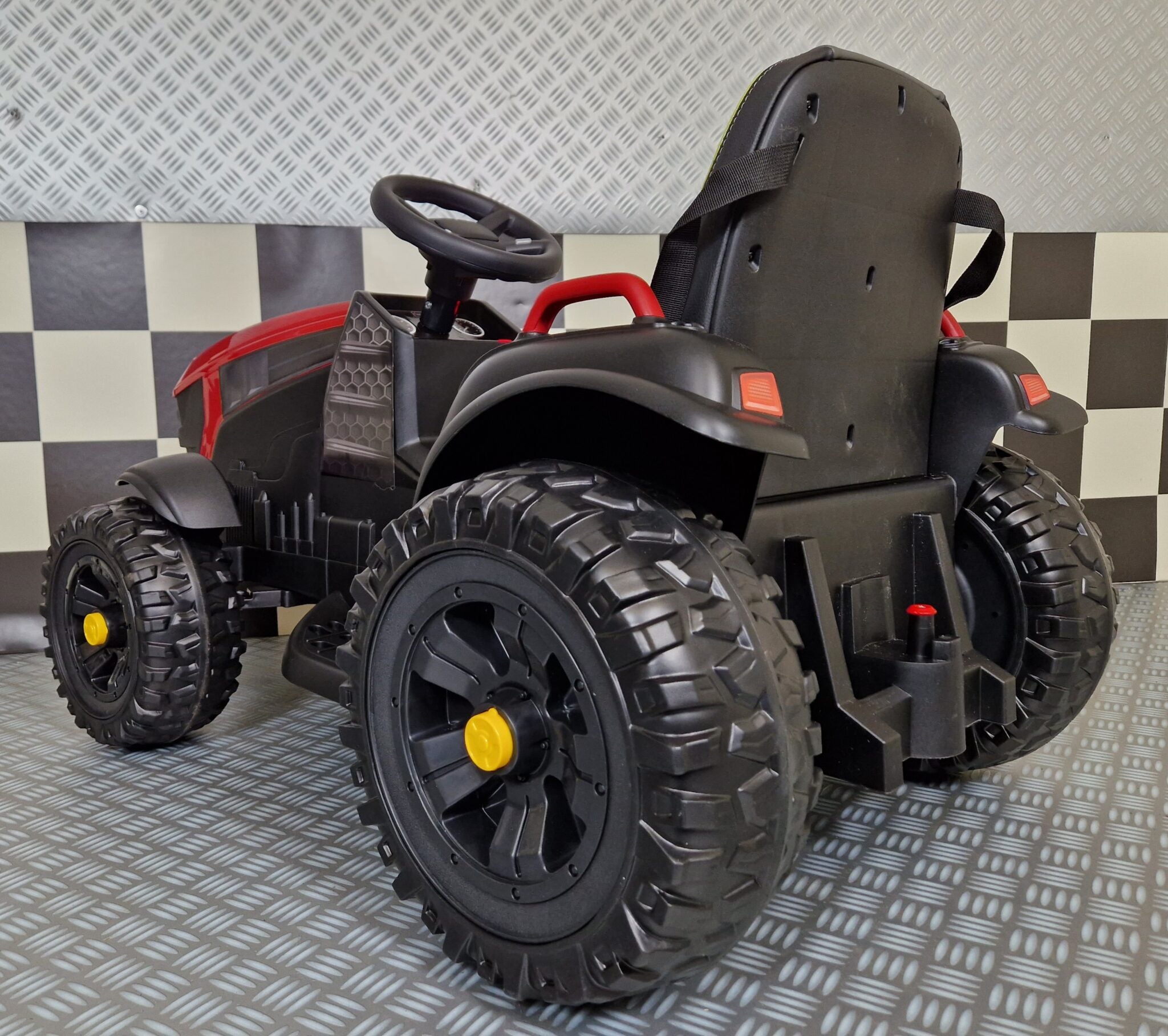 Tracteur électrique enfant Farmer 12 V rouge avec télécommande – Little Farmer – vue 5