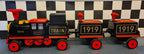 Véhicule électrique enfant train 12 V avec 2 wagons – Urban Rider Pro – vue 3