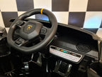 Voiture électrique enfant Lamborghini Huracan 12 V avec télécommande noir métallisé – Racing Star – vue 9