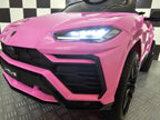 Voiture électrique enfant Lamborghini Urus rose 12 V – Racing Star – vue 7