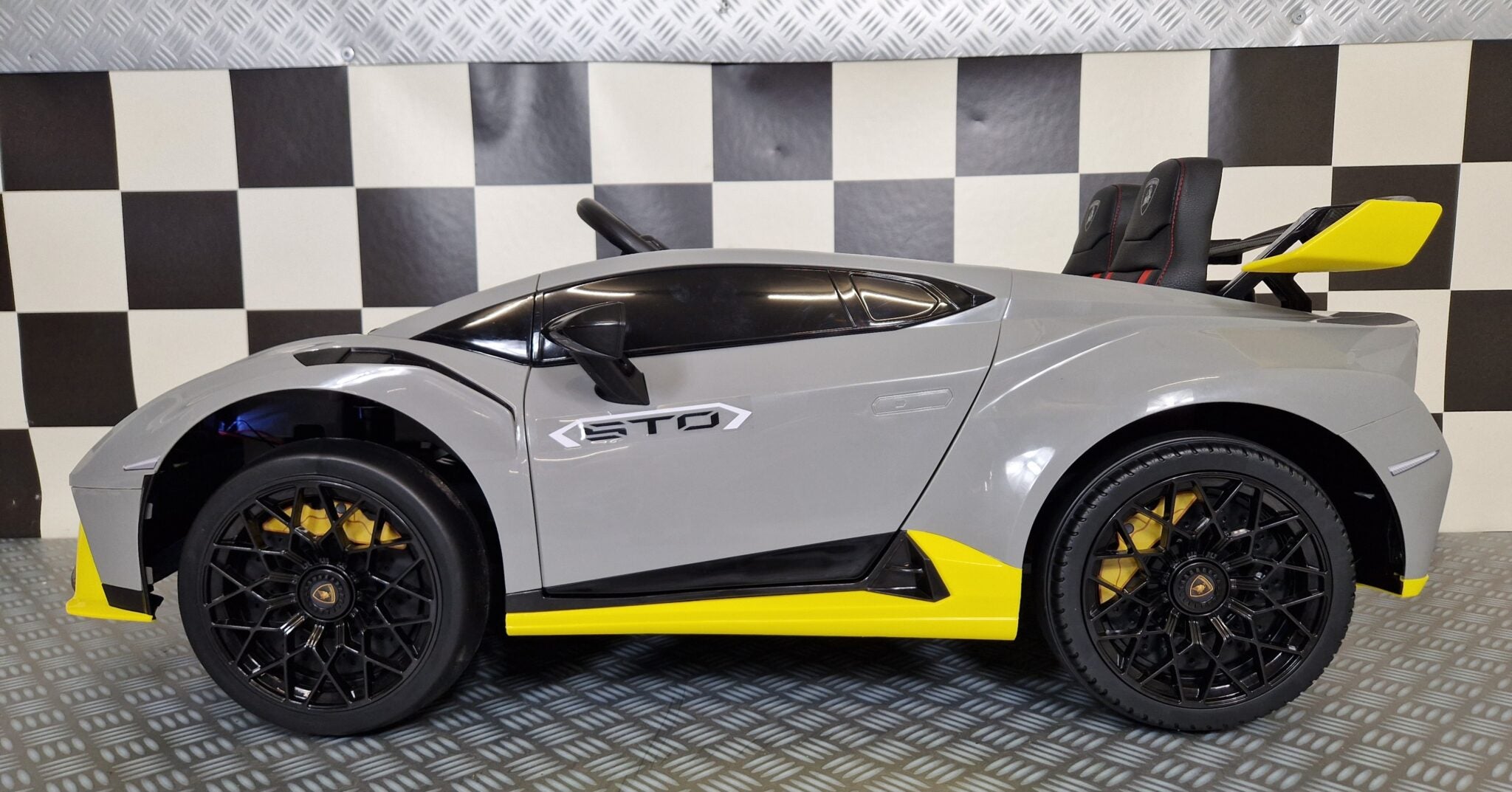 Voiture électrique enfant Lamborghini Huracan STO drift – Racing Star – vue 4