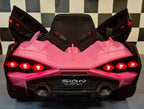 Voiture électrique enfant Lamborghini Sian rose – Racing Star – vue 5