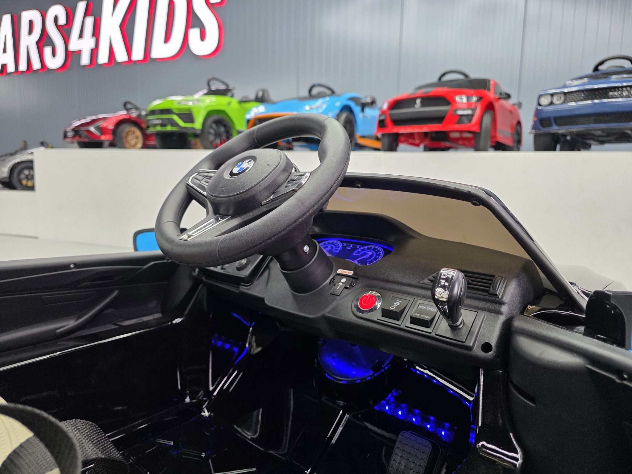 Voiture électrique enfant BMW M5 24 V noir métallisé – Urban Rider Pro – vue 8