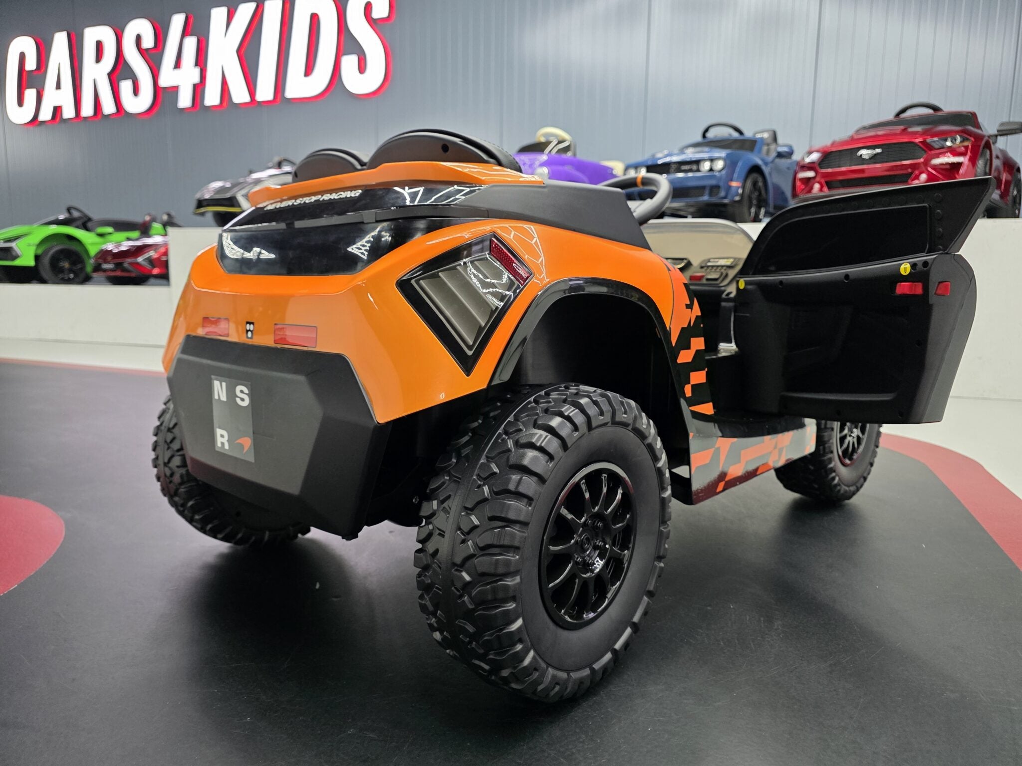 Voiture électrique enfant McLaren Rally 12 V – Racing Star – vue 4