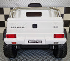 Voiture électrique enfant Mercedes G63 6x6 AMG 1 place blanc – Adventure Rider – vue 6