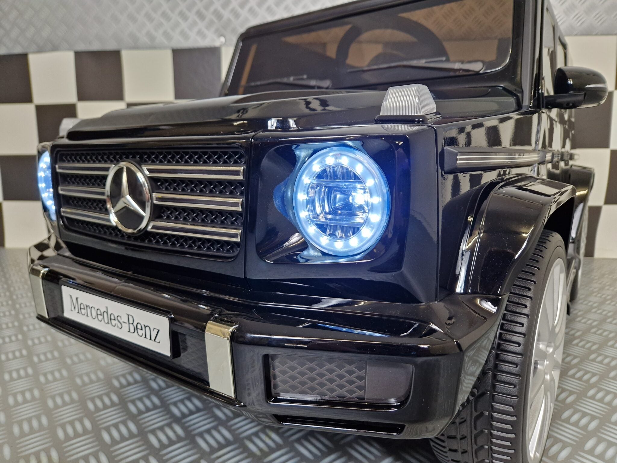 Voiture électrique enfant Mercedes G500 noir métallisé – Urban Rider – vue 7