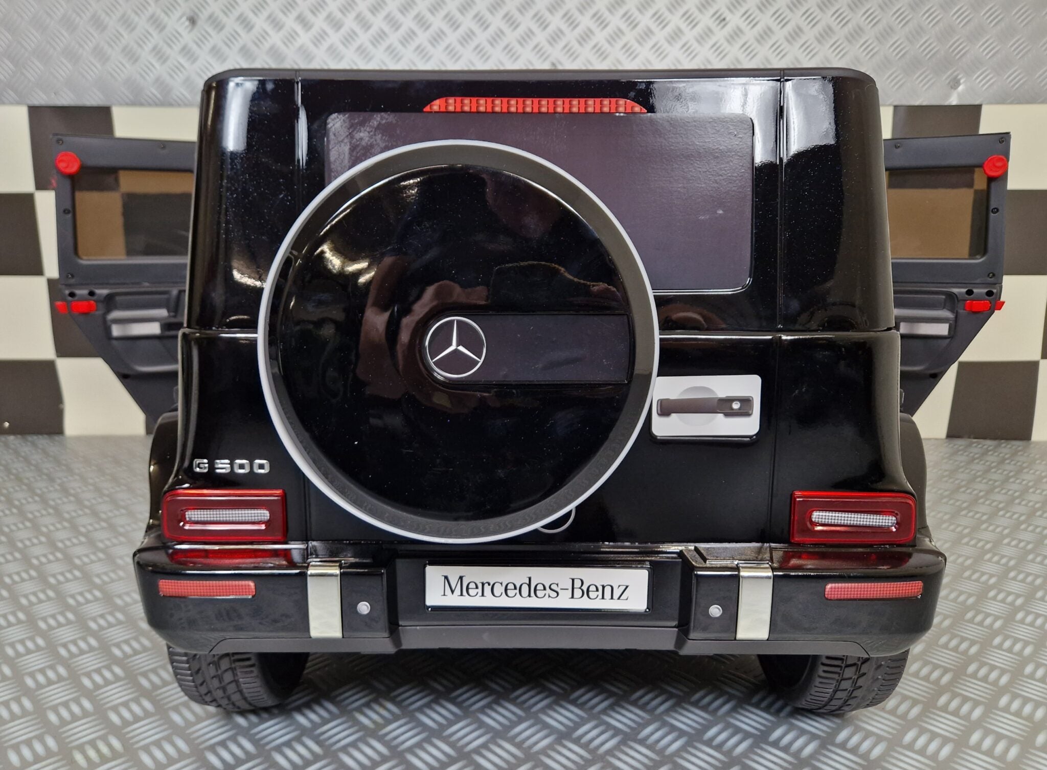 Voiture électrique enfant Mercedes G500 noir métallisé – Urban Rider – vue 6