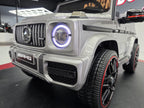 Voiture électrique enfant Mercedes G63 12 V gris métallisé 1 place – Adventure Rider – vue 6