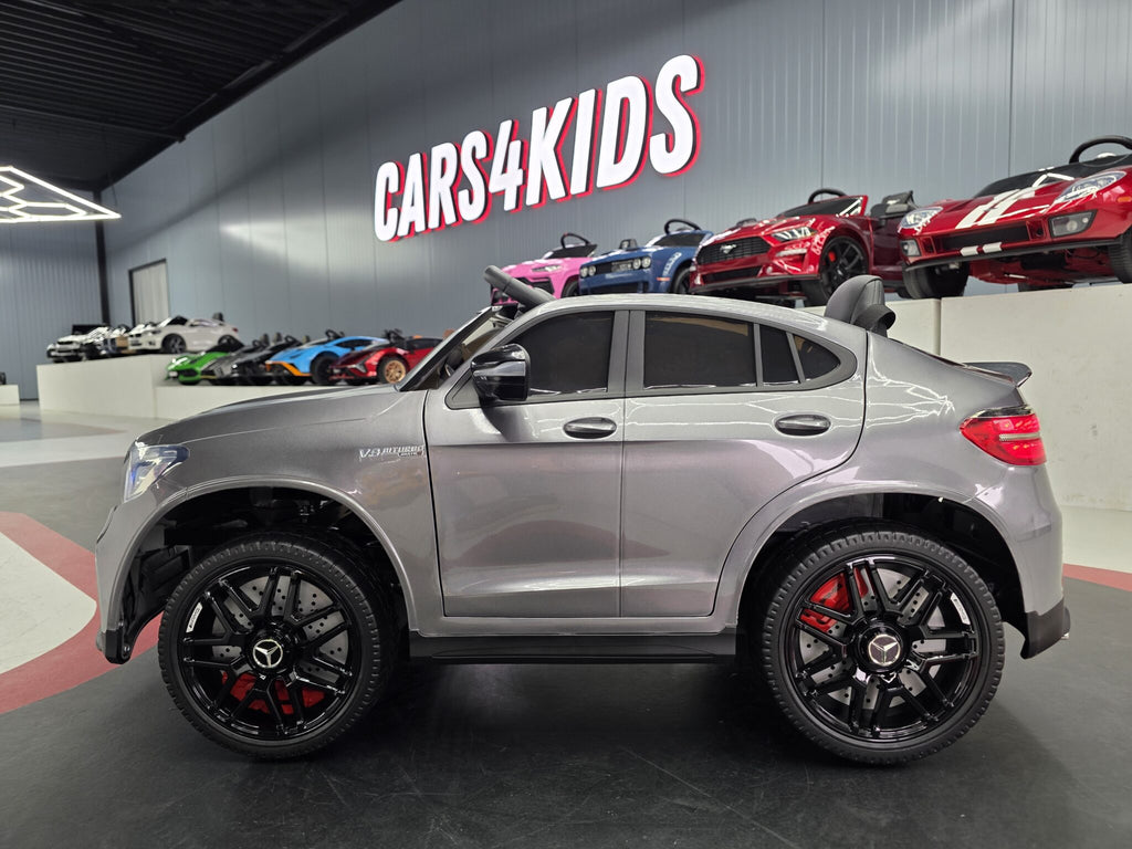 Voiture électrique enfant Mercedes GLC 63 12V argent métallisé 1 place – Adventure Rider – vue 3